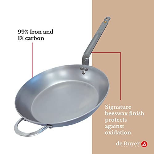 De-Buyer-Mineral-B-Element-Sarten-de-acero-32-centimetros