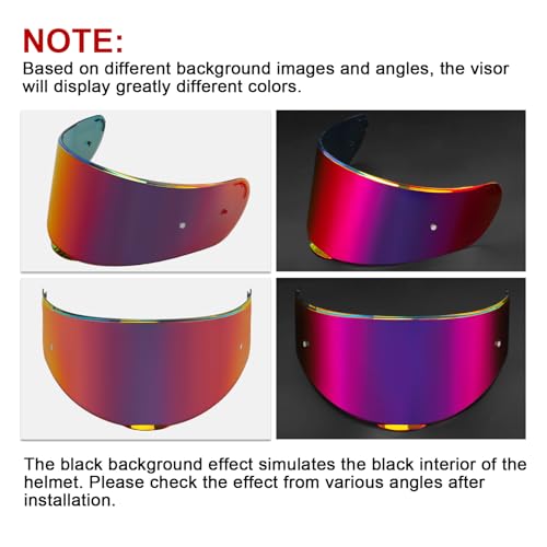 Visière Sedici Strada 2 pour remplacer un écran rayé de casque LS2 Vector - 2