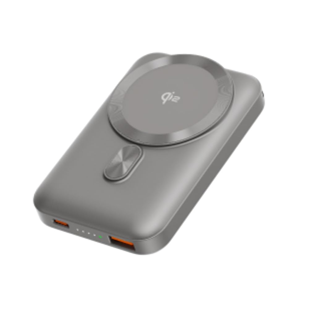 Ambrane Qi2 MagSafe 10000mAh Wireless Power Bank