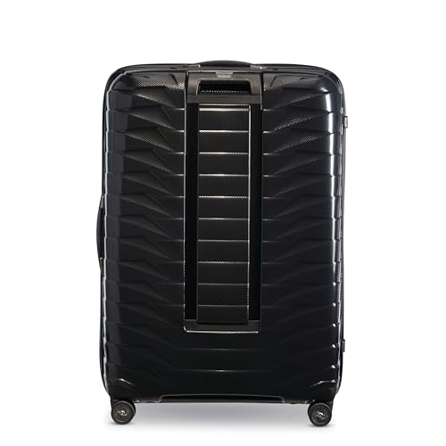 Image of Samsonite Proxis X-Large Hardside Luggage with Dual Spinner Wheels - Innovative Roxkin Lightweight Shell With Ultimate Durability- Includes TSA Lock, Ergonomic Telescoping Handle - Black