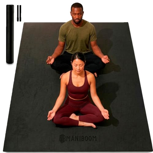 Esterilla Yoga Antideslizante XL 212 x 150 cm   Esterilla Fitness Gruesa de 8mm para Gimnasio en Casa   Yoga Mat Grande para Pilates   Colchoneta de Gimnasia de Alta Densidad