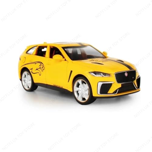 Image of Jaguar F-Pace 1:24 Scale Toy Car - Luxury Diecast Model with Opening Doors, Finish for Kids & Car Collectors [Pack of 1] [Multicolor]