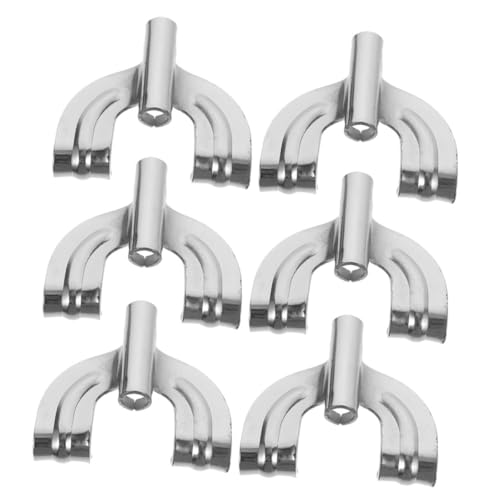 Ganchos de garra para bombo, 6 piezas, duraderos