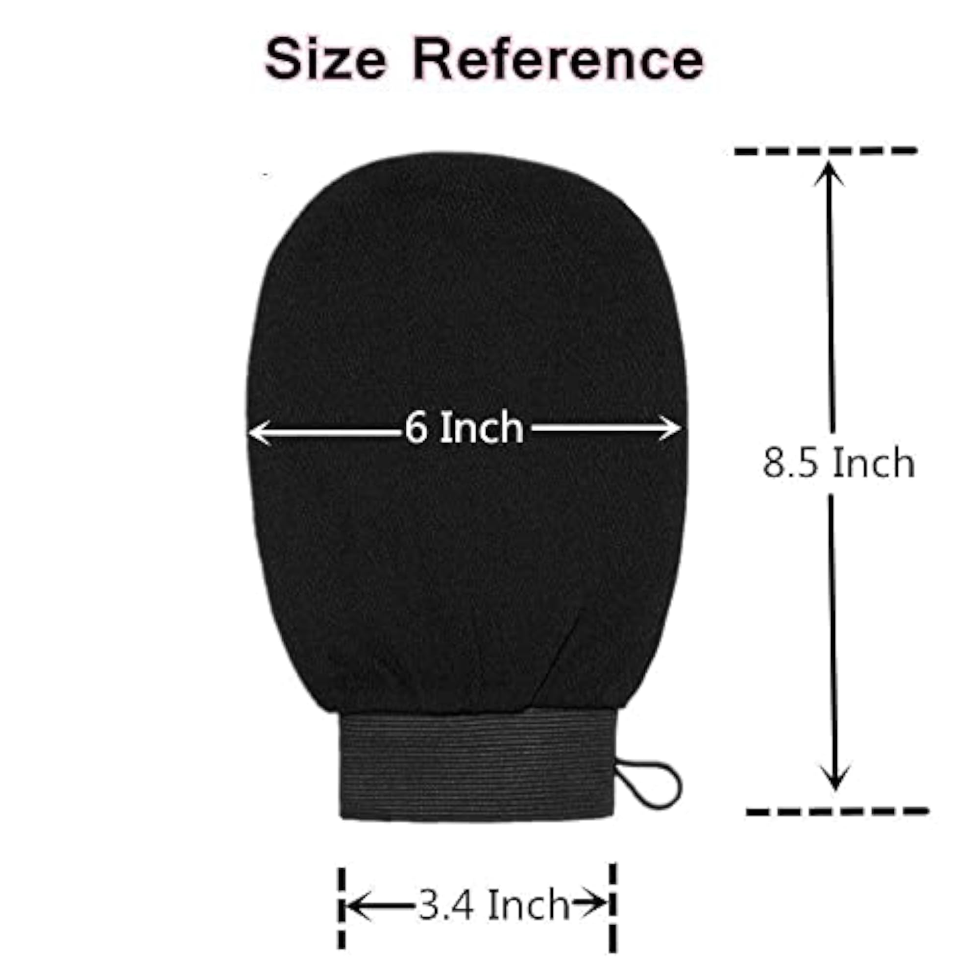 BLUEZ Exfoliating Gloves Mitt Set for Dead Skin Removal