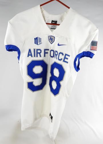2018 Air Force Falcons #98 Game Used Jersey Name Plate Removed M 854 - College Game Used