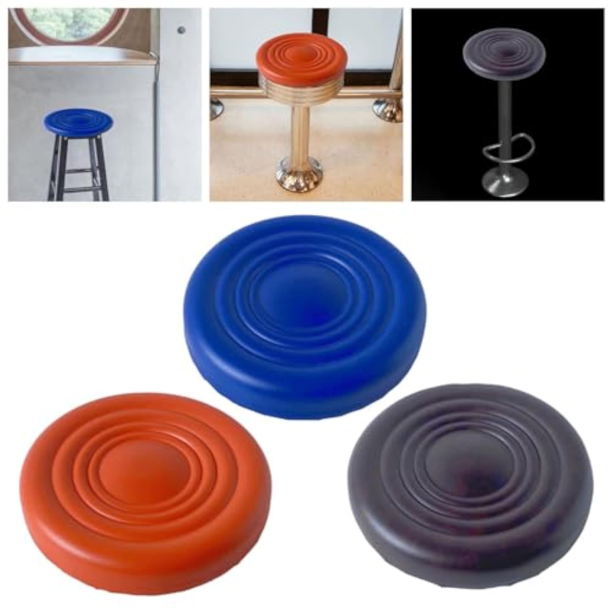 Replacement Bar Stool Cushion Round Chair Seat Top for Home