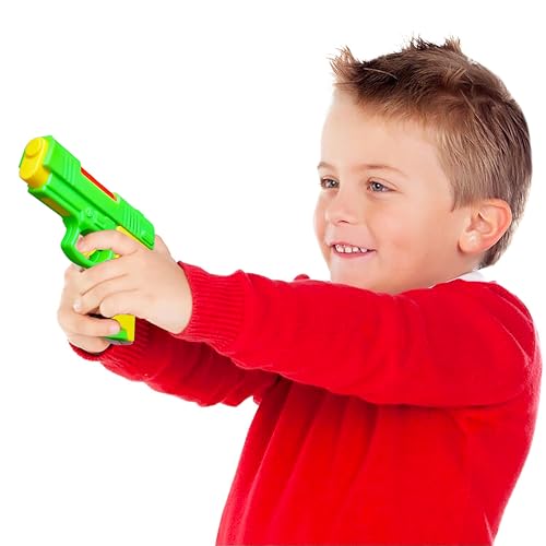 Image of VGRASSP Mini Light and Sound Pistol Toy for Kids - Pretend Play Gun Toy with Shooting Sound Effects - Birthday Return Gift - Color As Per Stock
