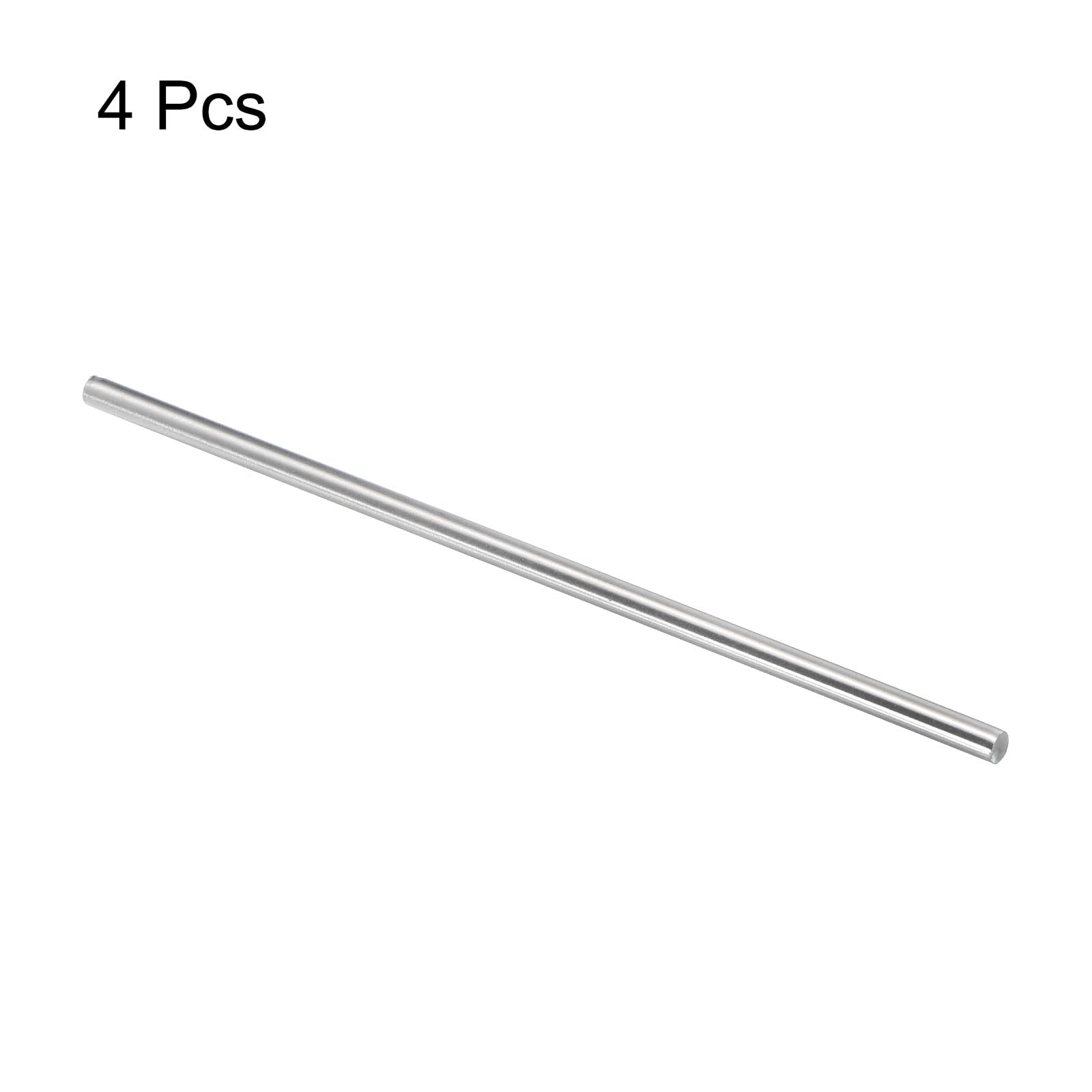 Sourcing Map 304 Stainless Steel Round Rods, 8mm X 300mm Solid Shaft Rods For DIY Craft Model Car Helicopter Airplane, Pack Of 4 - View #8