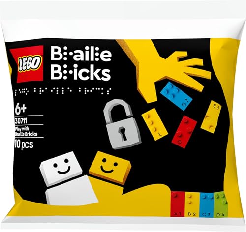 LEGO Braille Bricks Joue avec des briques en braille 30711 1 pièce - vue 6