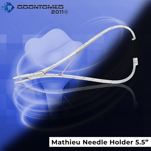 Image of Mathieu Ligature Elastic Placing Pliers 5.5 inch Orthodontic Dental Instruments, 6 Pcs