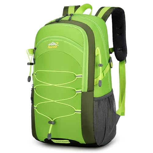 Besrina 40L Hiking Backpack, Multi-functional Water Resistent Travel Rucksack with Reflective, Large Capacity Daypack for Walking Camping Trekking Running Cycling Outdoor Sports