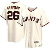 Matt Chapman San Francisco Giants MLB Kids Youth 8-20 Ivory Cream Alternate Player Jersey (US, Numeric, 10, 12, Regular, Matt Chapman San Francisco Giants Cream)