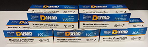 Barrier Envelope for Phosphor Plate Size 2 (5x of 300/pk)1500 total