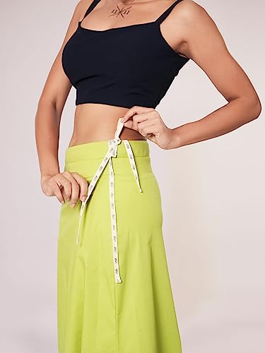 Image of I AM BY DOLLYJAIN D'coat Simple with Extender Length Adjustable for Women - 99% Cotton, 1% Lycra Stylish Lightweight Coat for Casual and Formal Wear