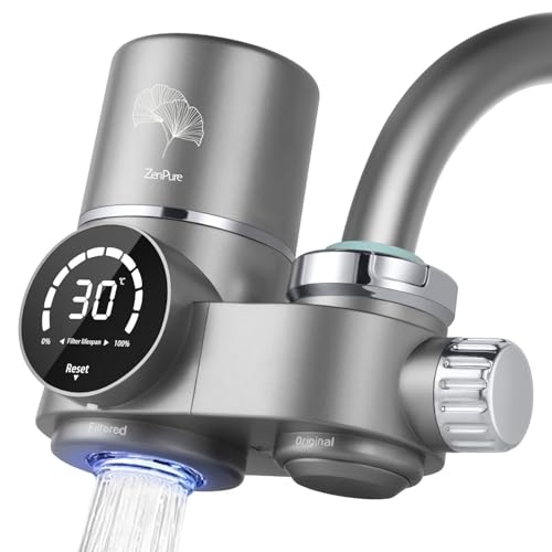 Zen Pure – Filtre Eau Robinet LED | Purificateur...
