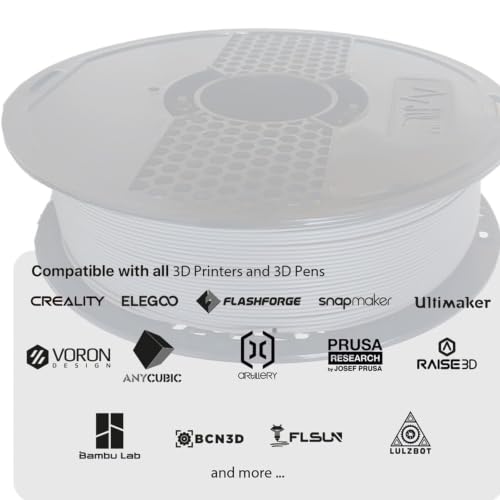 Image of NFIL3D 1KG Net Rpla Army Green 3D Printer Filament | Filaments for 3D Printer| 1.75mm| Accuracy - + /- 0.015mm | 1000g 3D Filament, 250g Spool & 350g Packaging Weight (Total Weight 1.6KG)