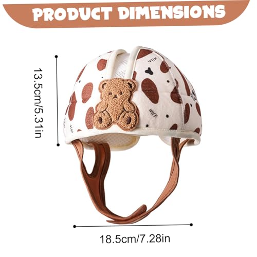 Casco de seguridad para bebé protector de cabeza para gatear libremente en casa 6