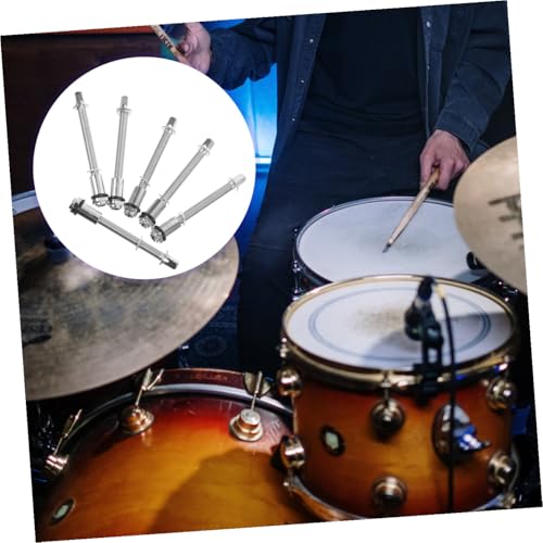 VICASKY 6pcs Drum Set Hardware Tension Rods Screws Replacement Parts Drum Screw Accessories Performance Easy Installation miniatura 6