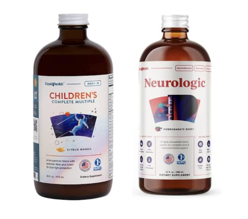 Liquidhealth Liquid Multivitamin For Kids Children And Brain Booster Neurologic Liquid Vitamin Supplements #TOP28