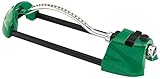 Dramm 10-15004 Grn Premium Metal Oscillating Sprinkler Wi/rass Nozzle Jets