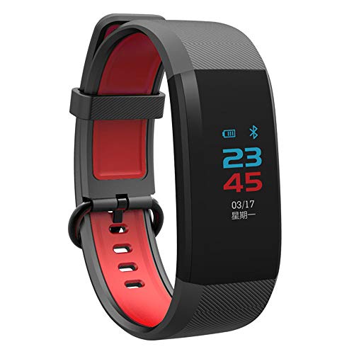 RISSME C20 Fitness Tracker 0.96 Pulgadas OLED Pantalla Grande IPX7 Profesional a Prueba de Agua con GPS monitorización de Ritmo cardíaco Gimnasio Pulsera Inteligente
