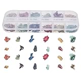 FONDOTIN 1 Schachtel Natürliche Ultra dünne Abalone nagelschmuckstücke Sortiert Kleine...