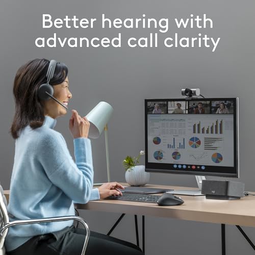 Image of Logitech Zone Wireless 2 Premium Noise Canceling Headset with Hybrid ANC, Certified for Microsoft Teams Over Native Bluetooth and Fast Pair, Engineered for Intel Evo laptops, Graphite