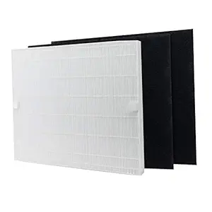 CALANDIS 1 HEPA and 2 Carbon Filters Replacement Set for COWAY Air Purifier AP-1512HH