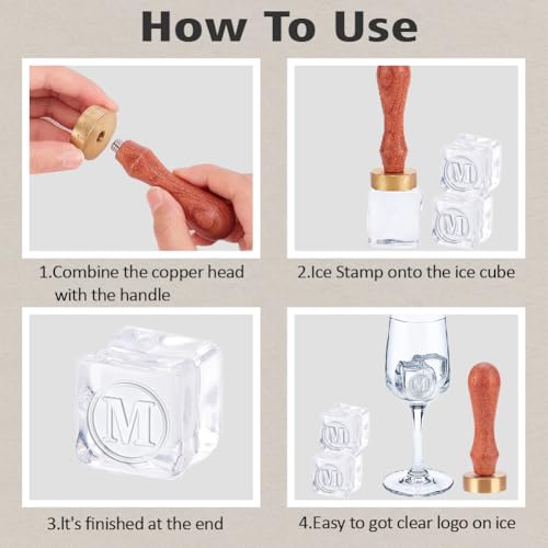 CHGCRAFT Letter M Ice Cube Press - Image 3