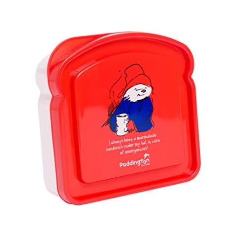 Paddington Bear Plastic Sandwich Lunch Box Cover