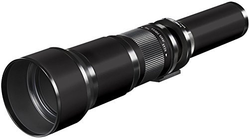Amazon.com : Long-Range 650mm-1300mm f/8 Telephoto Zoom Lens for