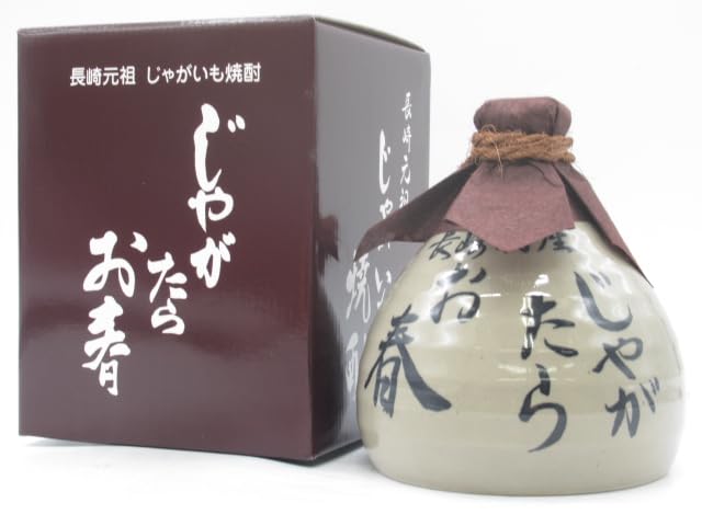 Amazon.co.jp: 福田酒造 じゃがたらお春 舟徳利 じゃがいも焼酎 25度