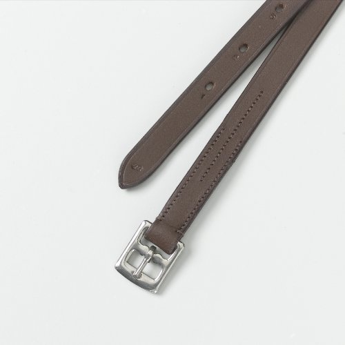 Camelot Children Stirrup Leathers Brown 3/4inX36in