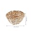 Happyyami 8pcs Woven Bird Nests Hooks for Natural Perching Delicate Hanging Bird Houses for Home Decoration and Comfort