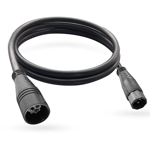 Ebike Hub Motor Extension Cable,9 Pin Waterproof Extension Cable for Electric Bike and Escooter Female to Male 60cm 130cm 160cm Wire of Conversion Kit (Female to Male 60cm) image 5