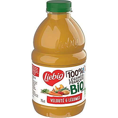 Soupe Velouté Carotte Potiron Tomates Bio Liebig La Bouteille De 75cl - vue 2