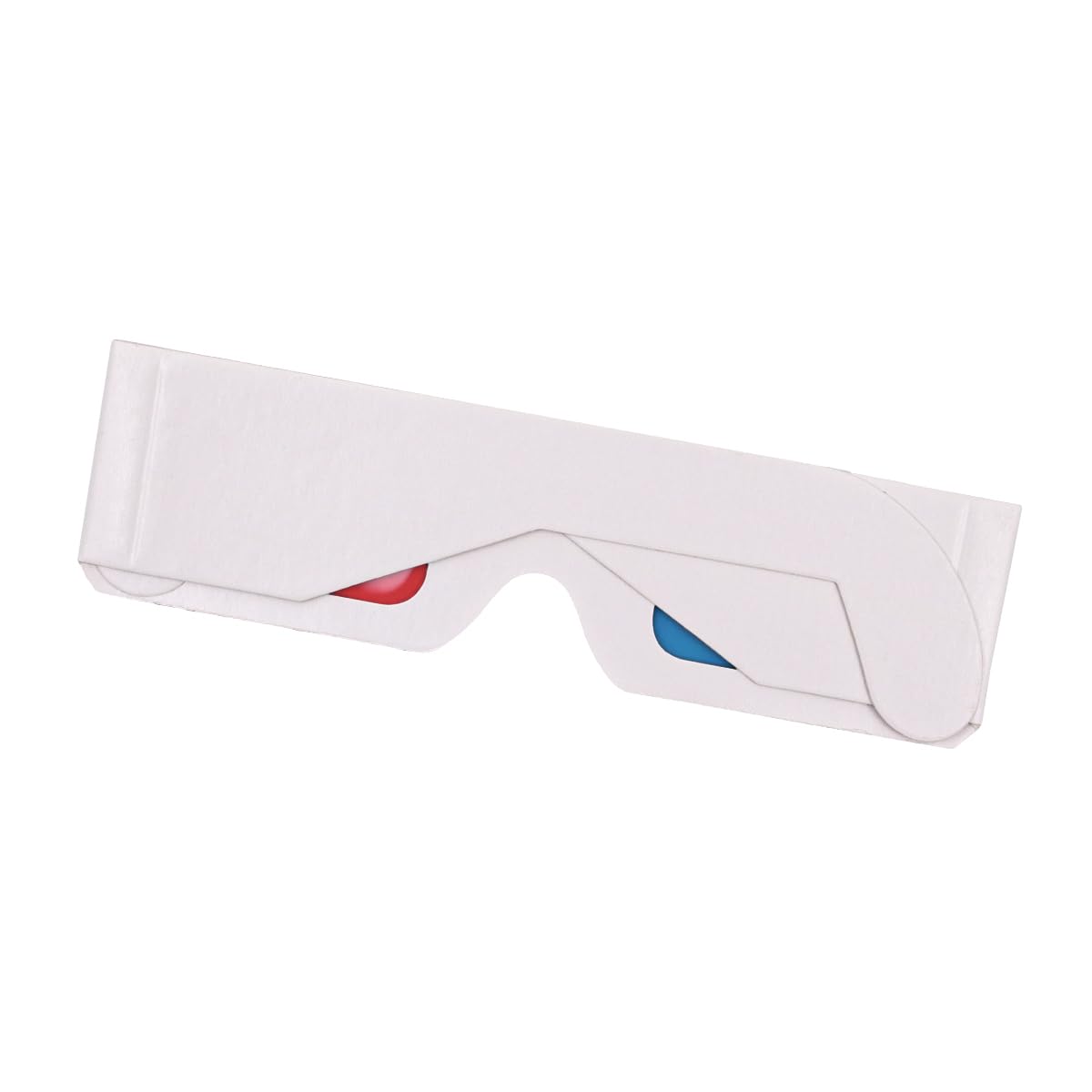10Pcs Occhiali di Carta 3D per Film Carta Anaglifica Occhiali 3D Visualizzazione Video Virtuale 3D Vetro Video 3D per Film TV Home Theater ECC.
