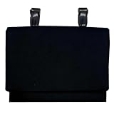 [ジュエリーショップエム] 移動ポケット 移動ポーチ クリップ ポケット ポーチ 子供用 男の子 女の子 シンプル 日本製 手作り モチーフ ブラック 無地 BK pok