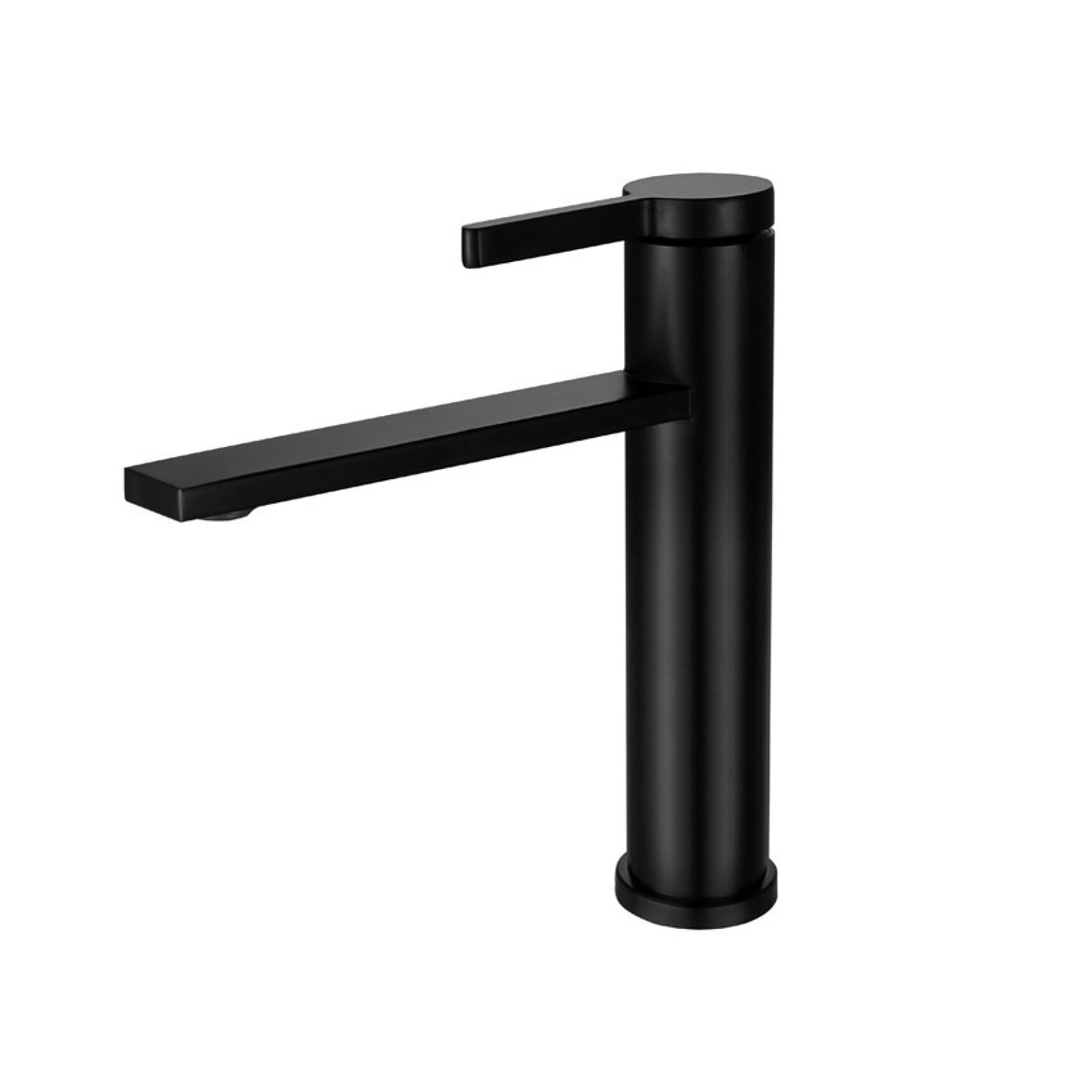 Fanjubei Pvd Black High 304 Stainless Steel Hot And Cold Simple Faucet, Black High
