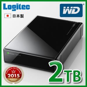 ロジテック製の外付けハードディスク「LHD-EN2000U2W」日本製 Amazon | ロジテック 省電力&静音仕様モデル USB 2.0 外付け