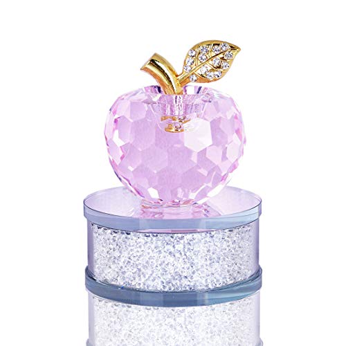 H&D Presse-papier en cristal rose Cover