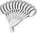 AURSTORE BASA Lot de 12 Pcs Petites Cuillères à Café. Etc. en Acier Inoxydable- Cuillère(12cm)