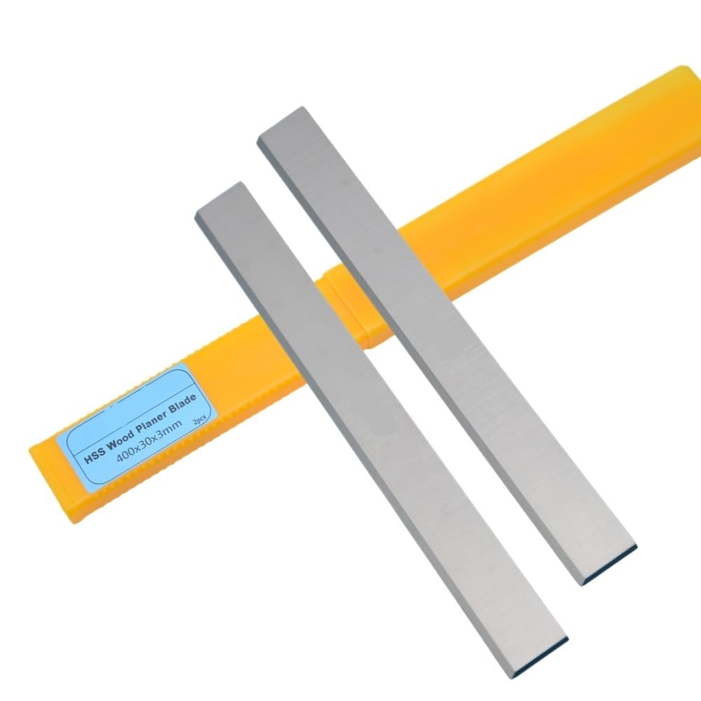 Cuchillas for cepilladora eléctrica, 2 uds., hoja for cepilladora de madera HSS reafilable, 400x30x3mm, cuchillas for cepilladora de espesor, accesorios for carpintería