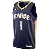 Nike Zion Williamson New Orleans Pelicans Icon Edition Swingman Jersey - Navy Blue (X-Large)