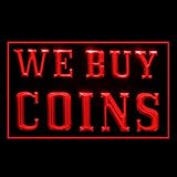 190215 We Buy Coins Gold Silver Bullion Common Display LED Light Neon Sign