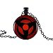 Naruto Shippuden Sharingan Pendant Chain Necklace - Black / Metal (3)