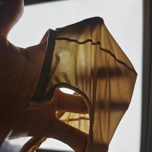 GAOGAO Breathable Male Pouch Ice Silk G-Strings & Thongs Underwear Men Brief with Transparent Waist Belt3