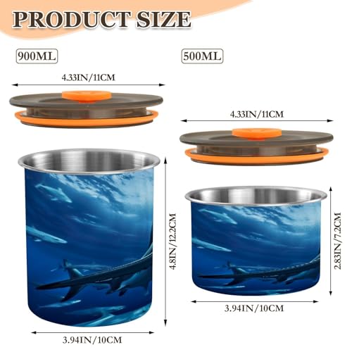 Envase de acero inoxidable hermético para café 500ml miniatura 2
