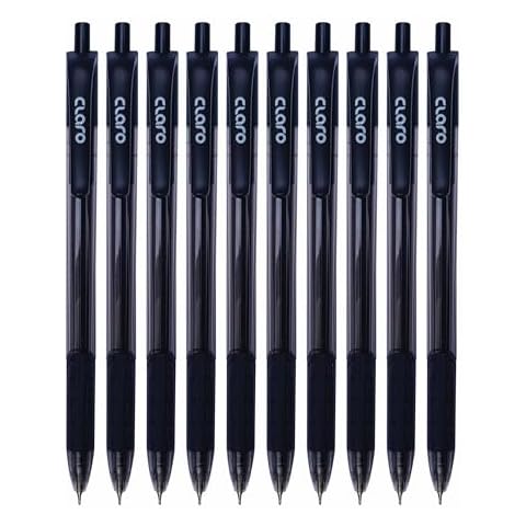 CLARO Trion Grip RT Retractable Ballpoint Pens, Pack of 10 Cover