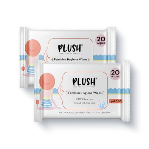 Image of Plush pHlic Lubricant+Intimate Vaginal Wipes (Pack of 2)+Intimate & Vaginal Wash 100ml Combo | Aloe infused Personal Lubricant & Bamboo-made Vaginal Wipes